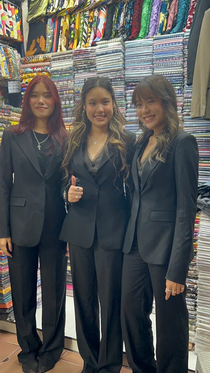 Ladies blazer suits at Tailor Thu 506 Ben Thanh Market